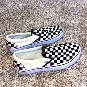 Checkerboard Vans